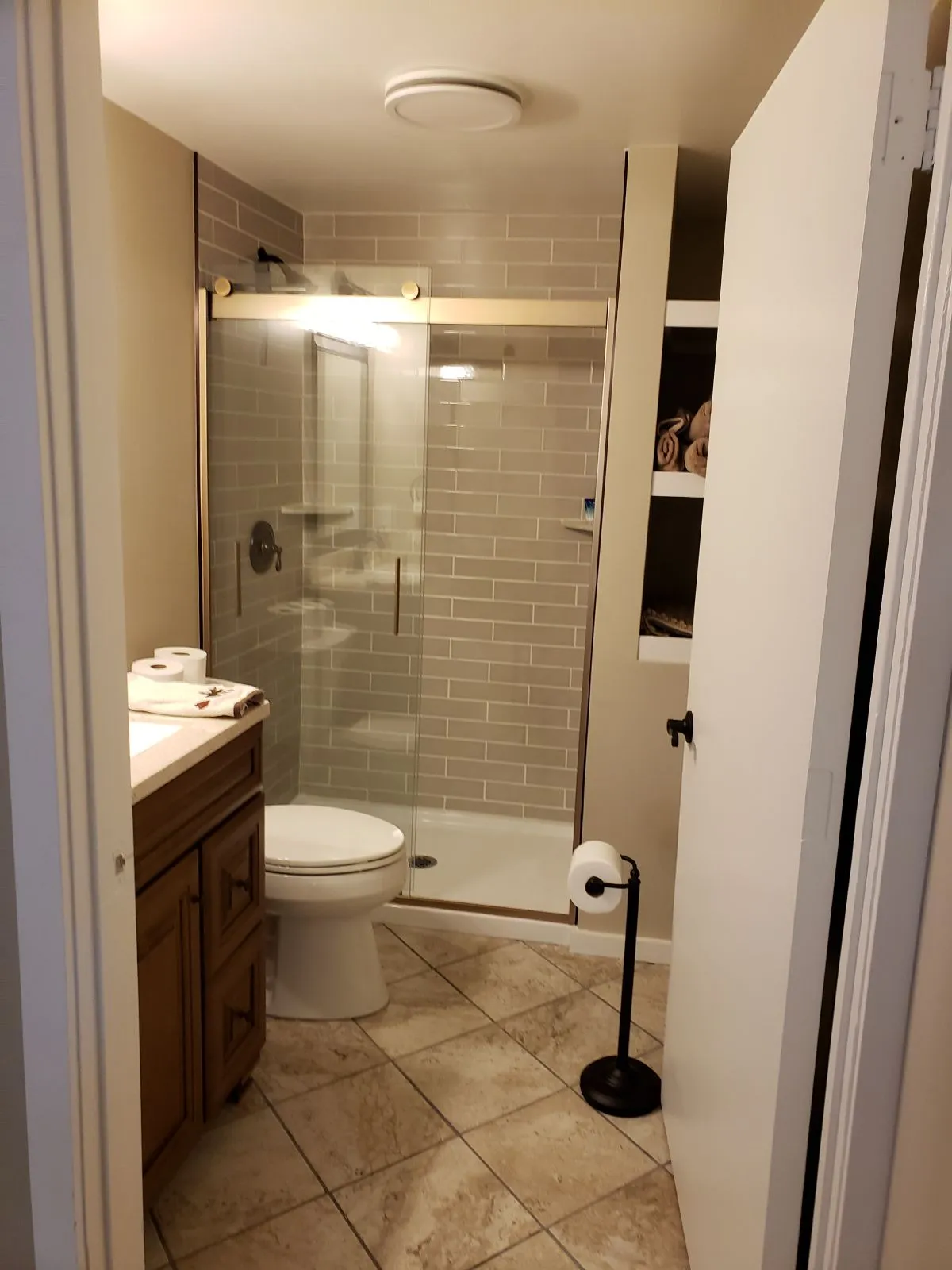 Bathroom after remodel